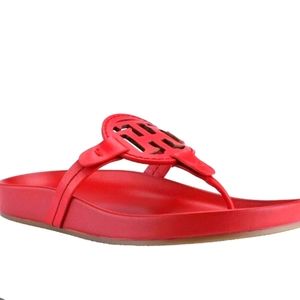 Tommy Hilfiger brand new red sandals